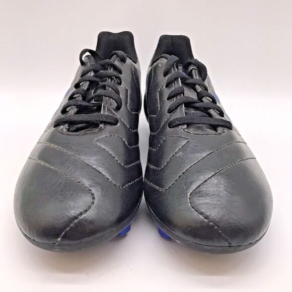 adidas Goletto VII FG J Youth 5 Soccer Cleats FV2894 Black/Blue Low Lace Up NEW - Picture 2 of 12